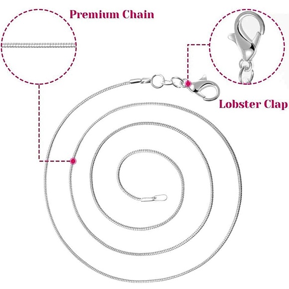 π Lovely clear pink quartz necklace - Picture 8 of 9